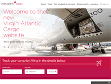 Tablet Screenshot of cargo.virgin-atlantic.com